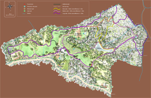 Plan du Domaine des Oliviers - Cannes